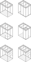 kunsthall isometric diagrammes